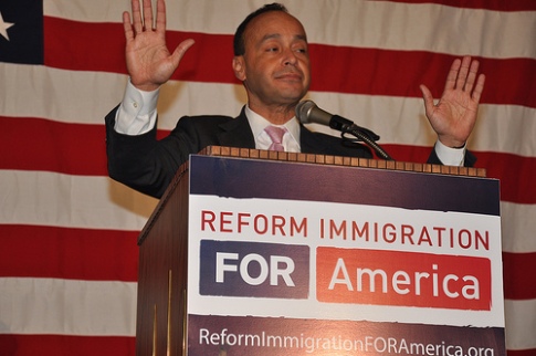Rep. Luis Gutierrez Lays Out Principles for Comprehensive Immigration Reform