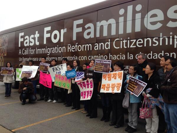 While Congress Recesses, Activists Organize for Immigration Reform