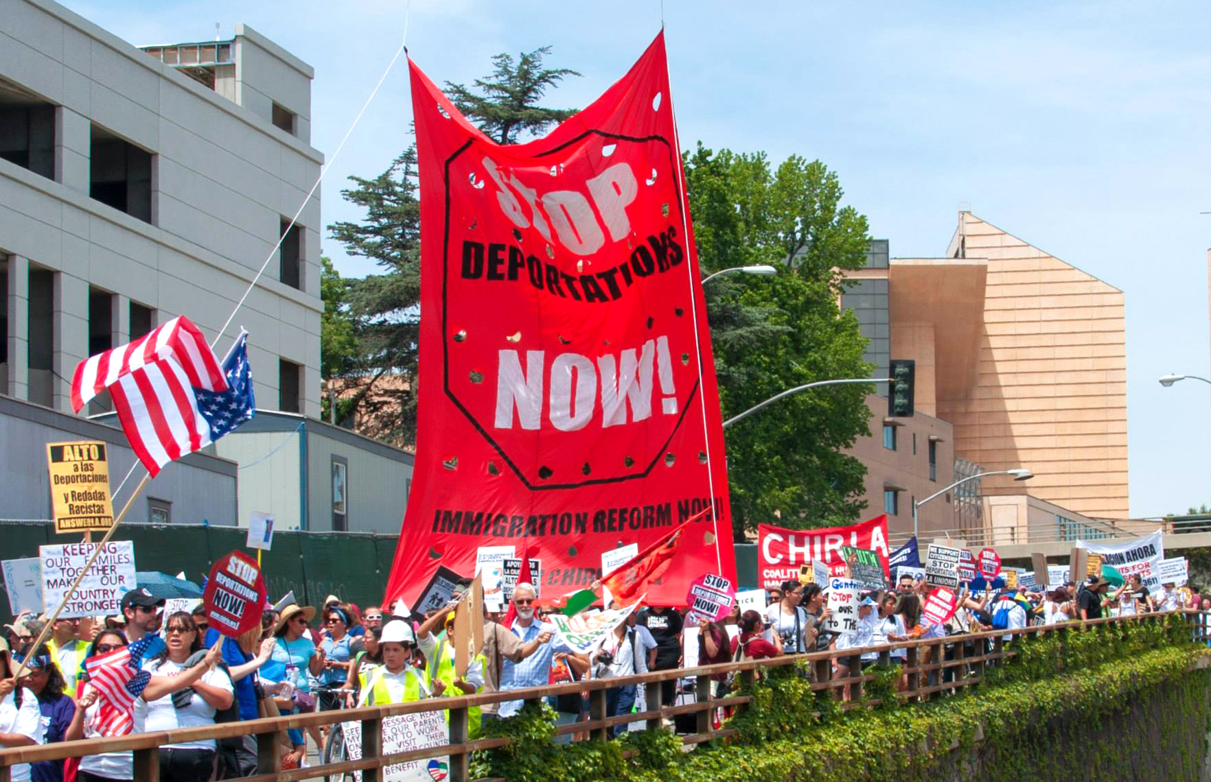 May Day Protests Remind Legislators Immigration Reform is Workers Issue
