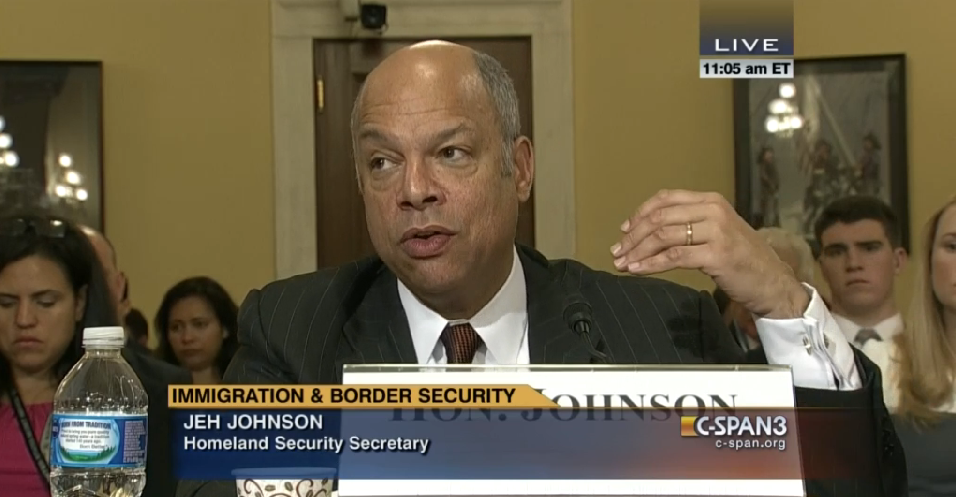DHS Secretary Johnson Testifies to House Judiciary Committee About Detainers