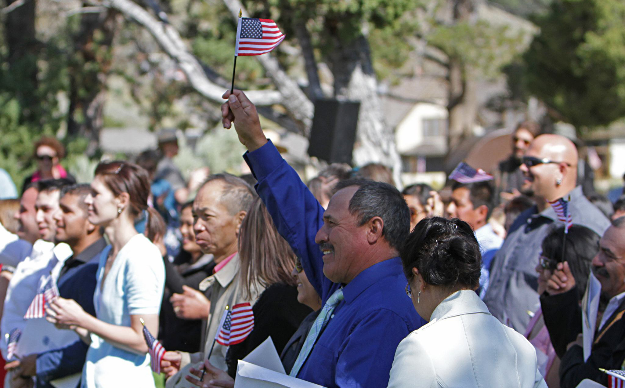 Welcoming Thousands of New Americans on Citizenship Day